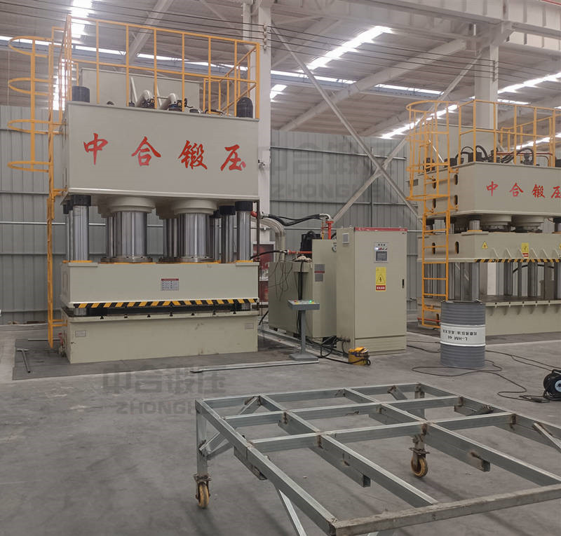 压滤板成型液压机_2000吨油压机_滤芯板生产设备(图3)
