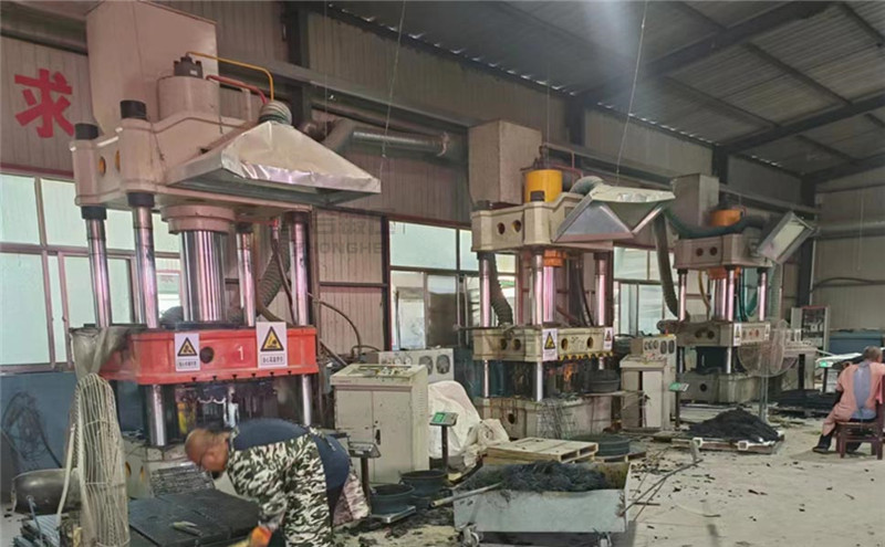 树脂井盖地砖生产设备_315吨油压机_国标液压机(图4)